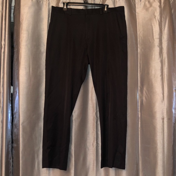 Perry Ellis Modern Fit Dress Pant, Black 36x30 - Picture 1 of 6